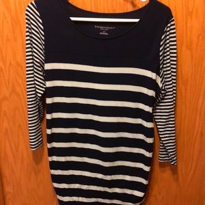 Striped Maternity Shirt